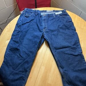 Carhartt Men's Straight Jeans - Dark Blue